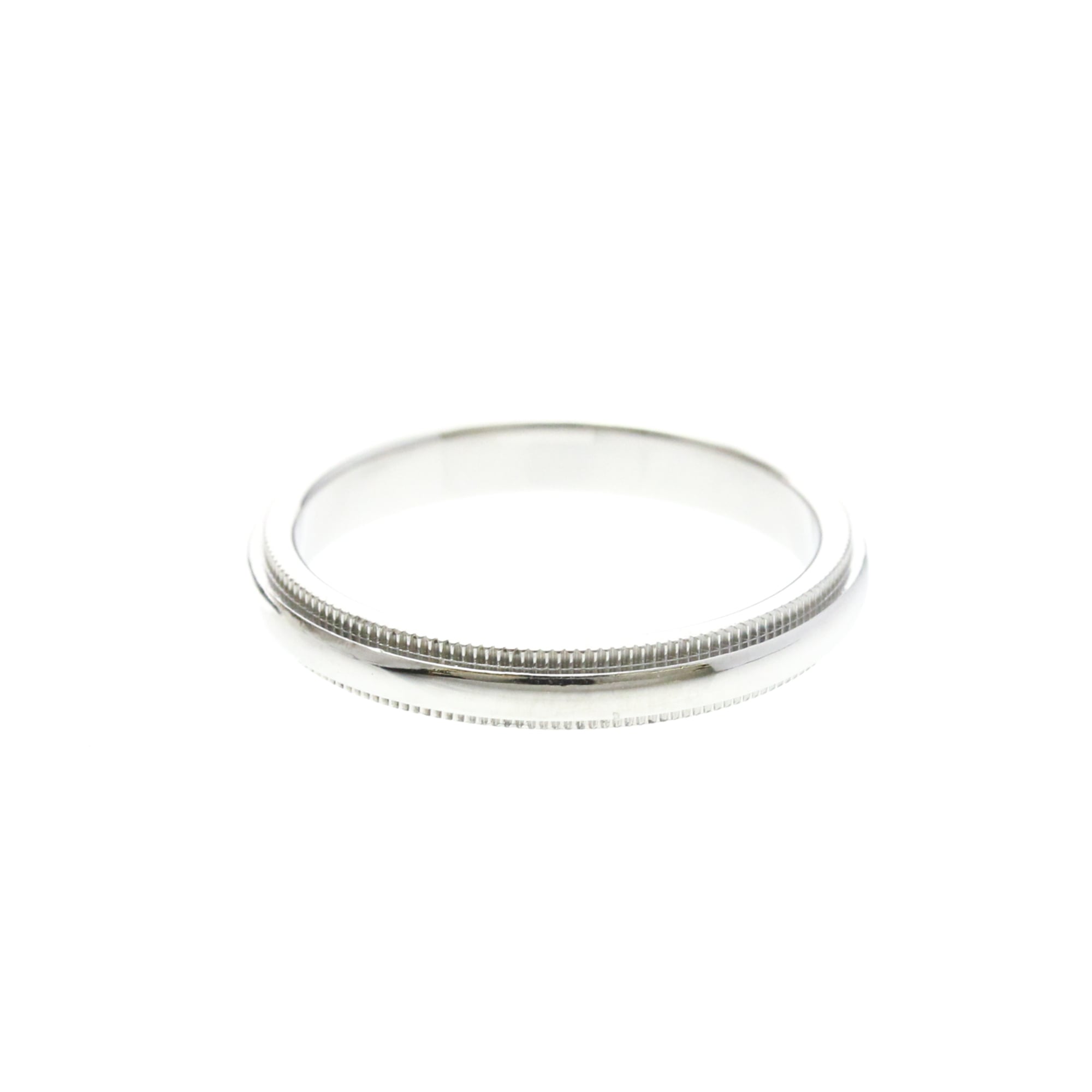 Tiffany Milgrain · Platinum