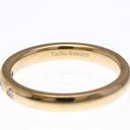 Tiffany Stacking Band · 3 Diamond · Rose Gold