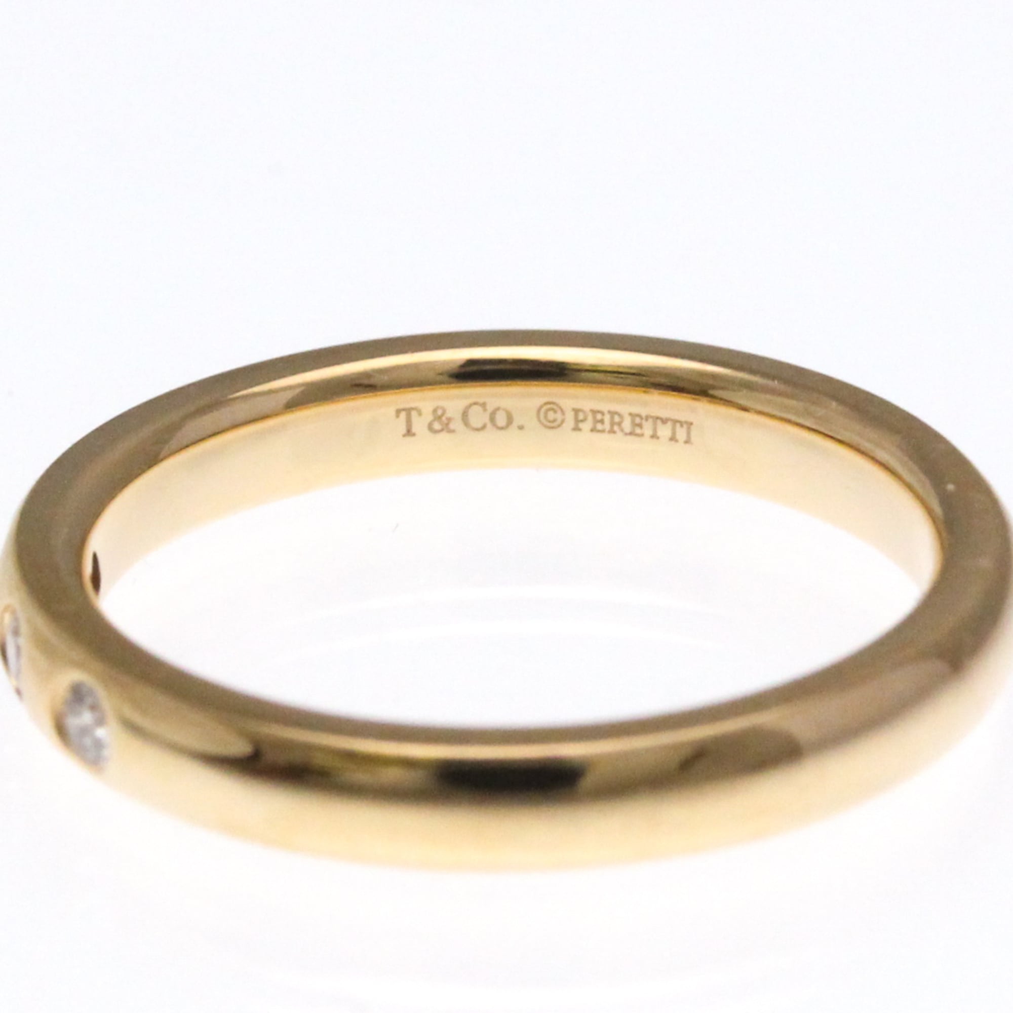 Tiffany Stacking Band · 3 Diamond · Rose Gold