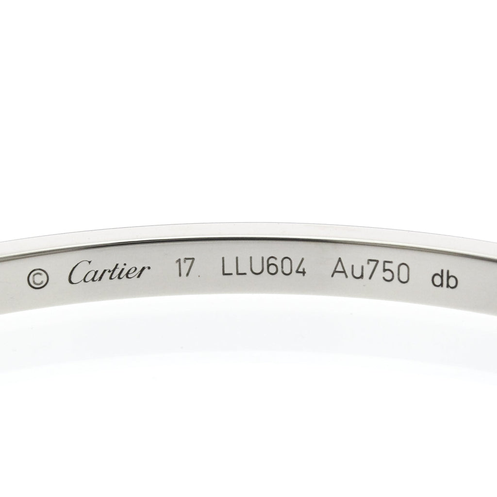 Cartier Love Bracelet SM · 18K White Gold