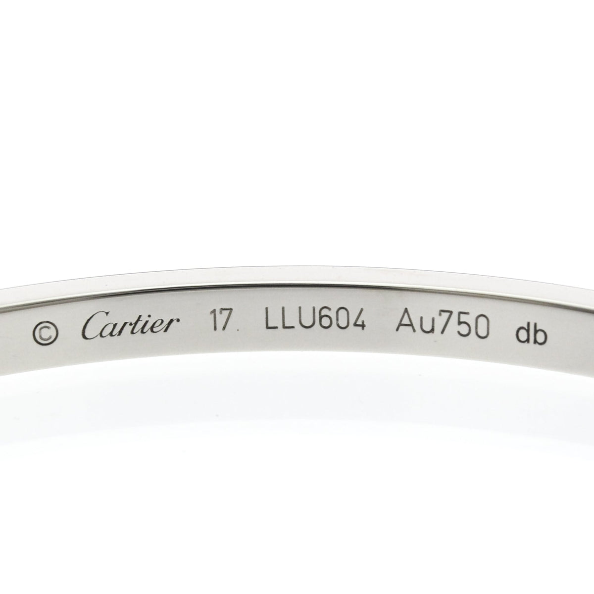 Cartier Love Bracelet SM · 18K White Gold