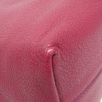 Fendi · Leather Handbag · Bordeaux