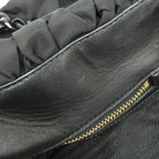 Prada Ruffled Chain · Nylon Tote