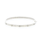 Cartier Love Bracelet SM · 18K White Gold