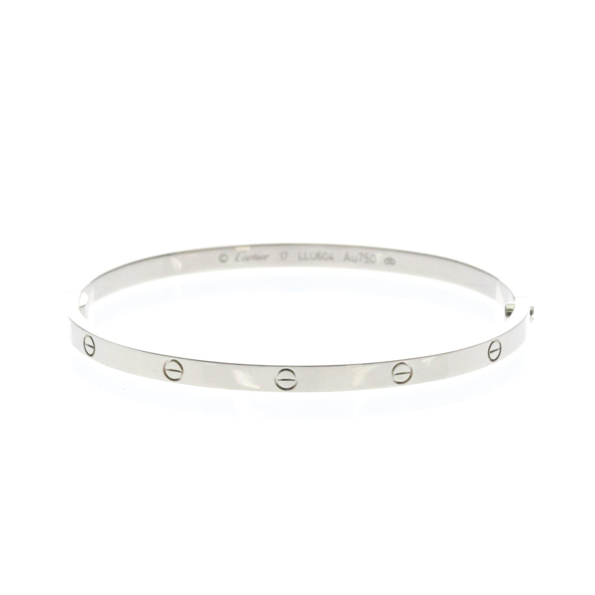 Cartier Love Bracelet SM · 18K White Gold
