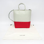 Celine Cabas Vertical · Bicolor Leather