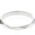 Boucheron Faceted · Platinum