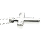 Tiffany Dots Cross · Platinum · Diamond