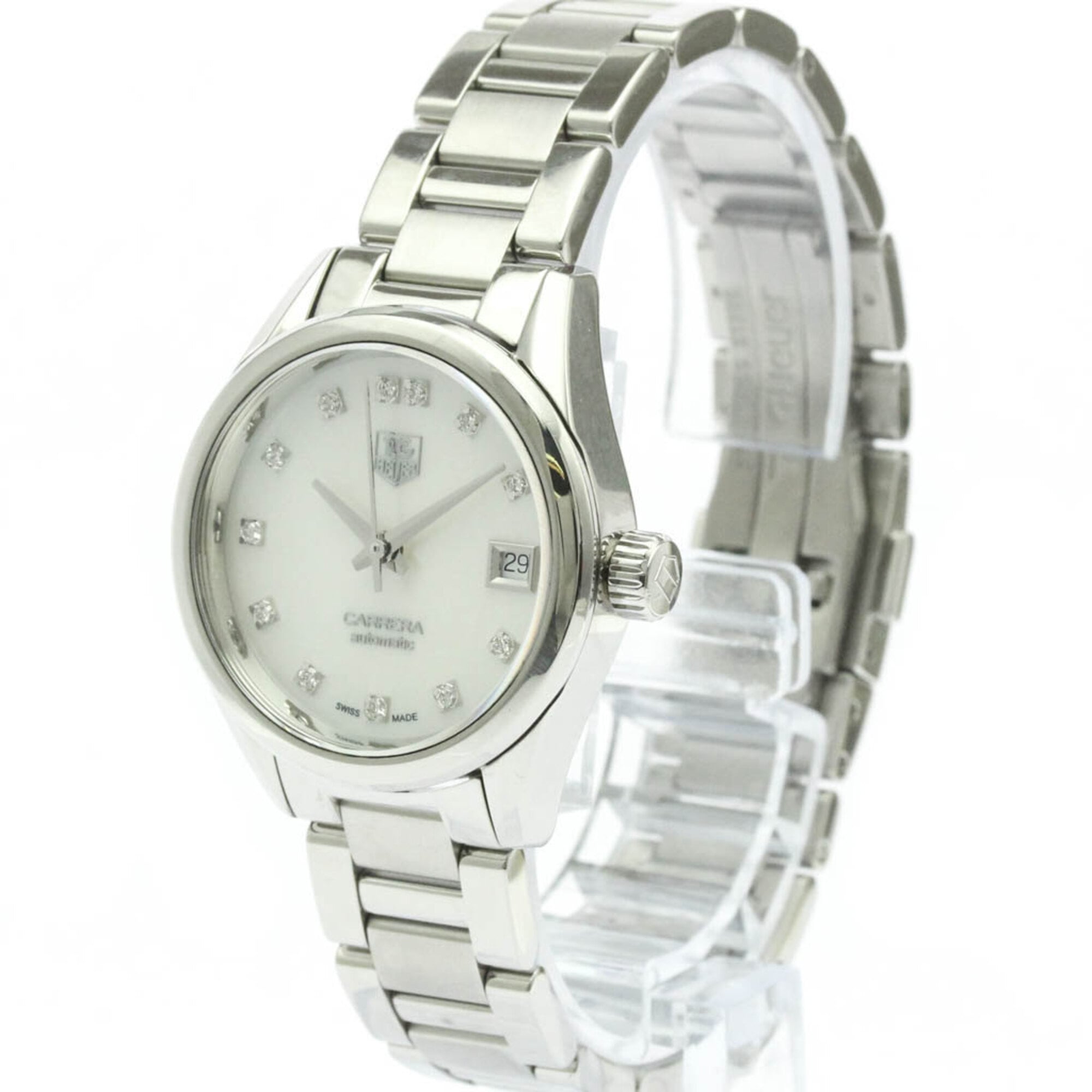 Tag Heuer Carrera Calibre 9 · Diamond · MOP