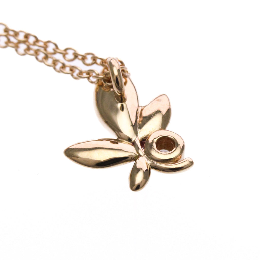 Tiffany Olive Leaf · Diamond · Rose Gold
