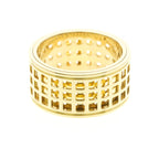 Gucci Scroll Wide · 18K Yellow Gold