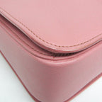 Miu Miu Madras · Leather Shoulder Bag