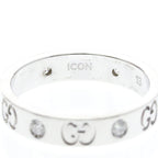 Gucci Icon · Diamond · 18K White Gold