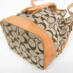 Coach Signature · Drawstring · Canvas