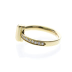 Tiffany T · Diamond · 18K Yellow Gold