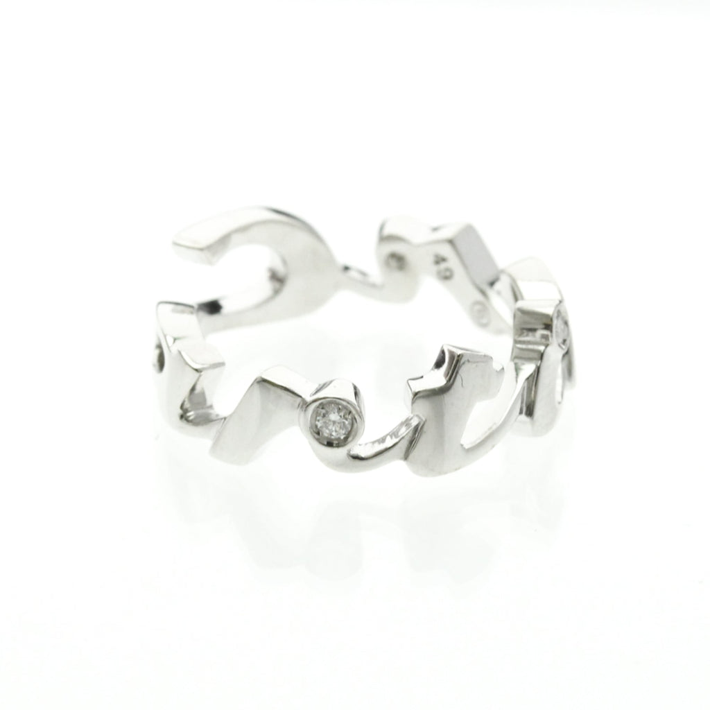 Cartier Signature · Diamond · 18K White Gold