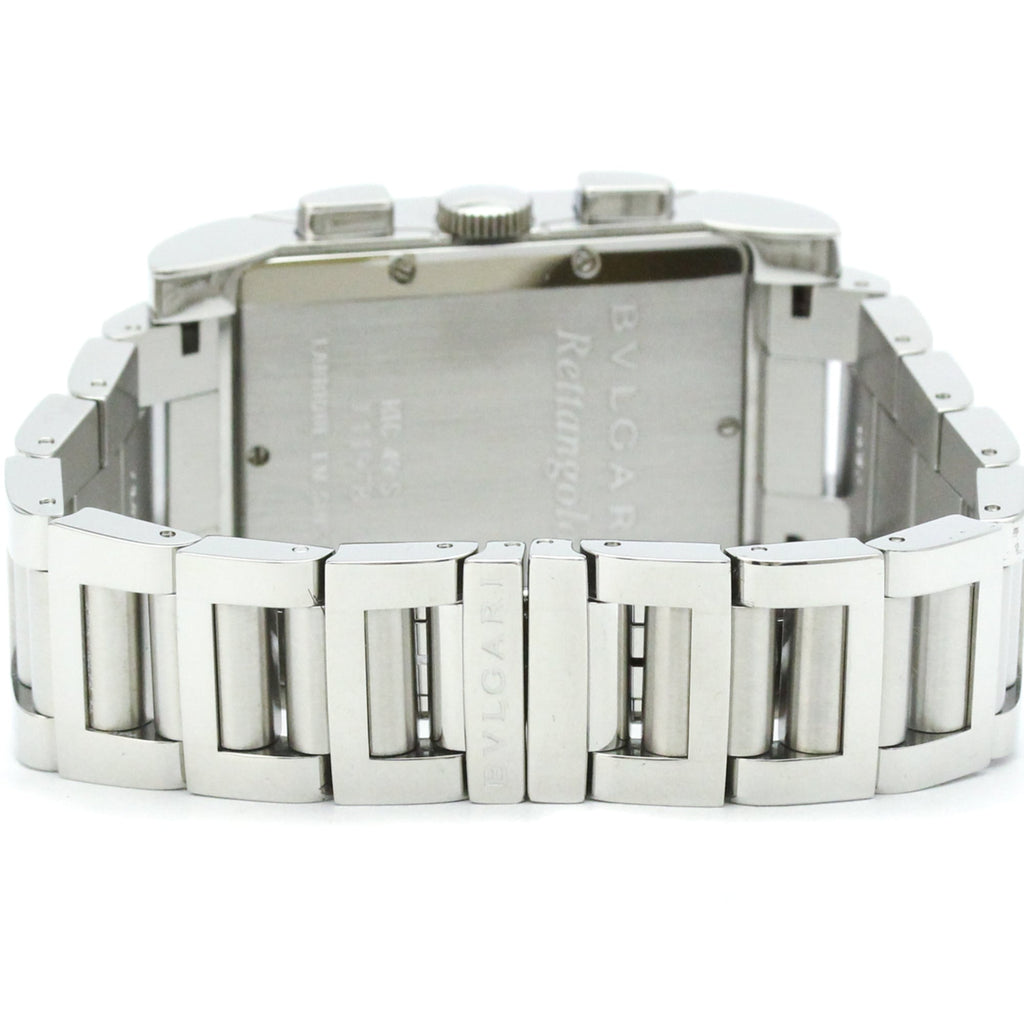 Bvlgari Rettangolo · Chronograph · Steel