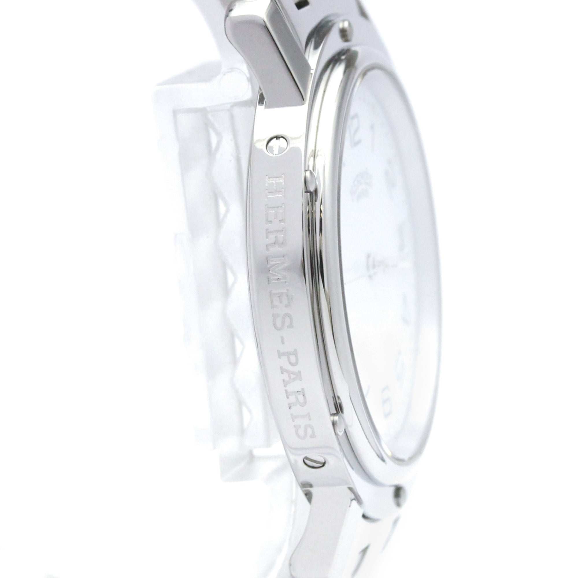 Hermès Clipper · Steel · Quartz