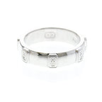 Harry Winston HW Logo · 18K White Gold