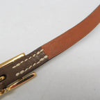 Hermès Hapi · Choker Bangle · Leather