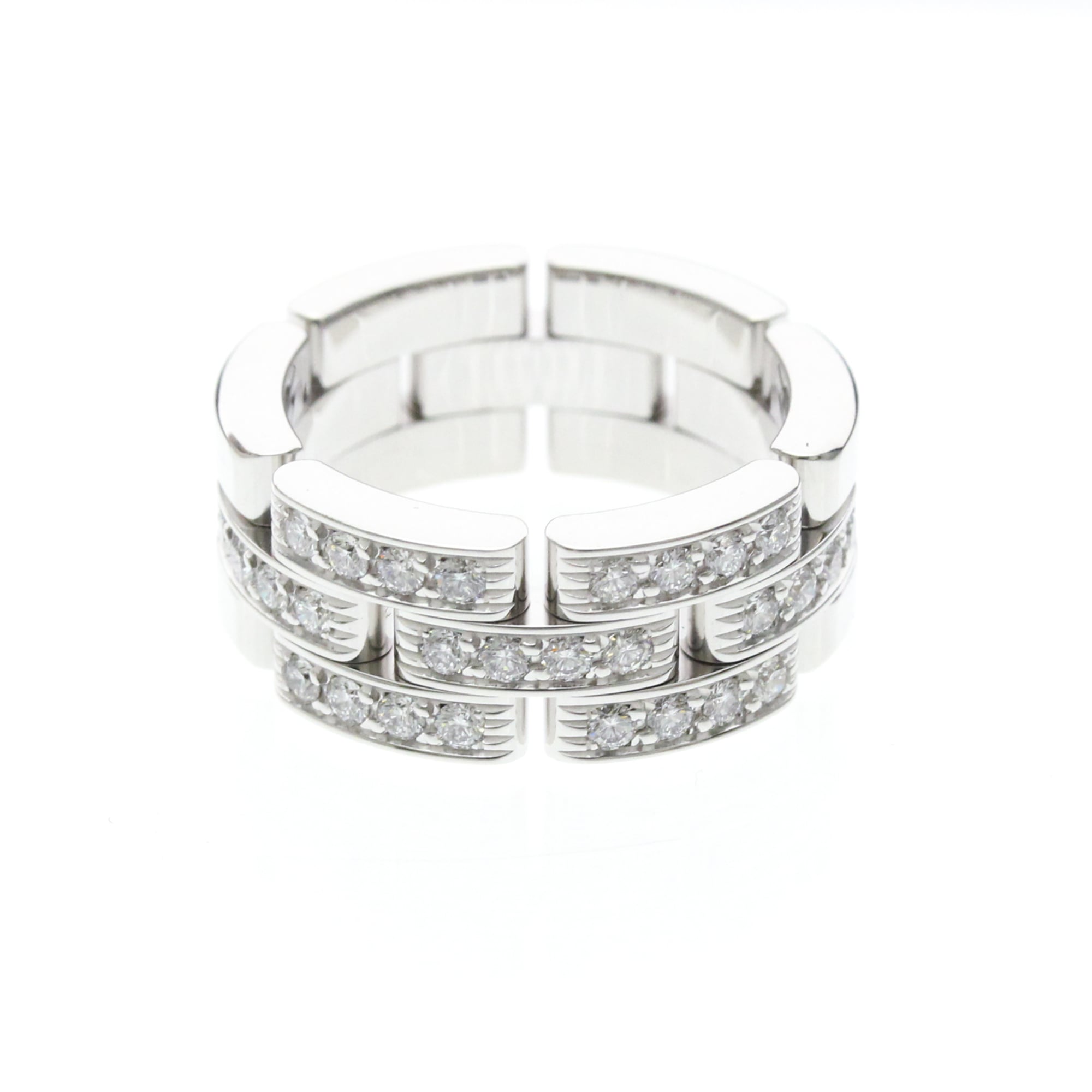 Cartier Maillon Panthère · 18K White Gold