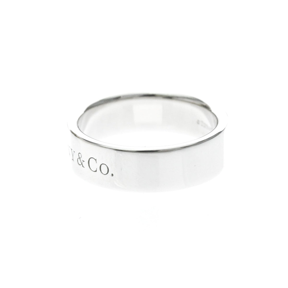 Tiffany Flat Band · Platinum