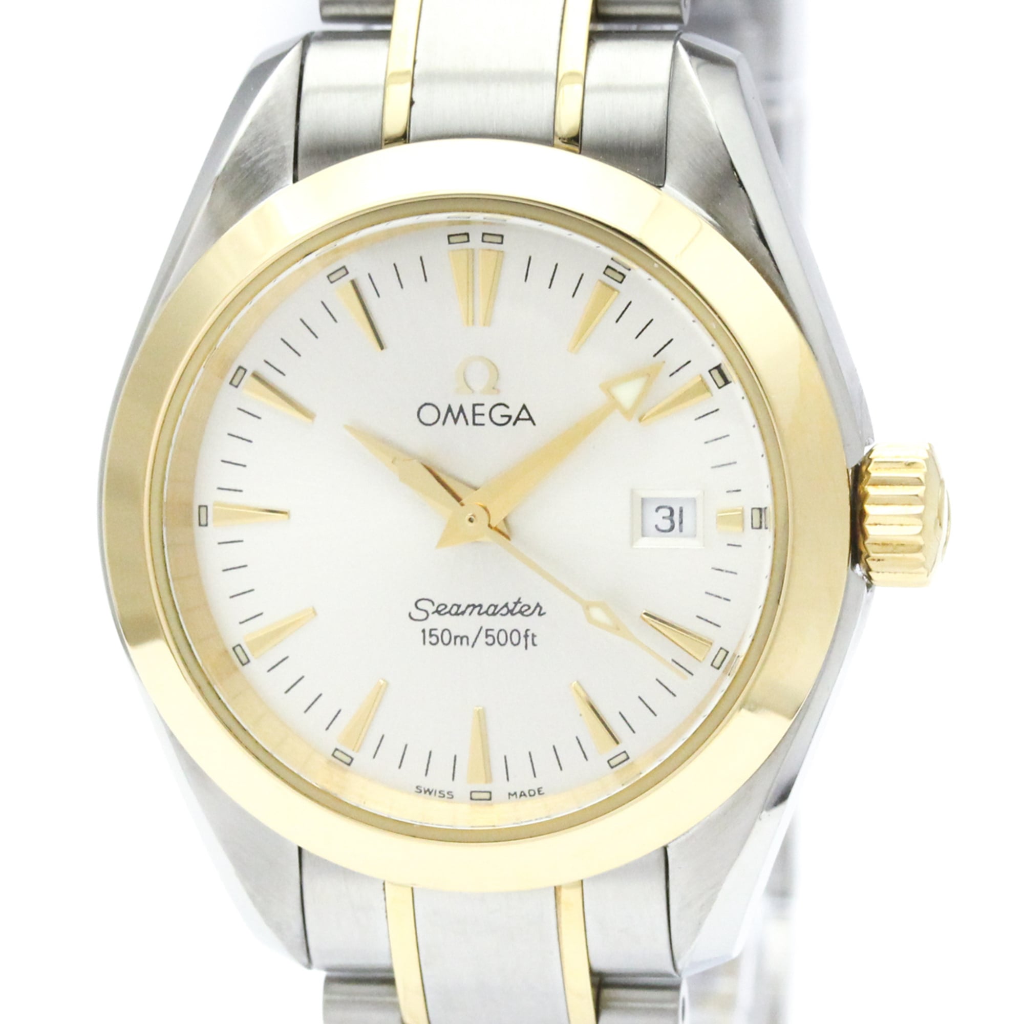 Omega Seamaster Aqua Terra · 18K Gold & Steel