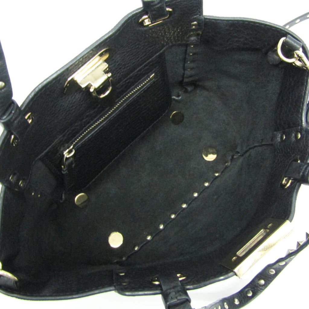 Valentino Garavani Lock Studs · Leather