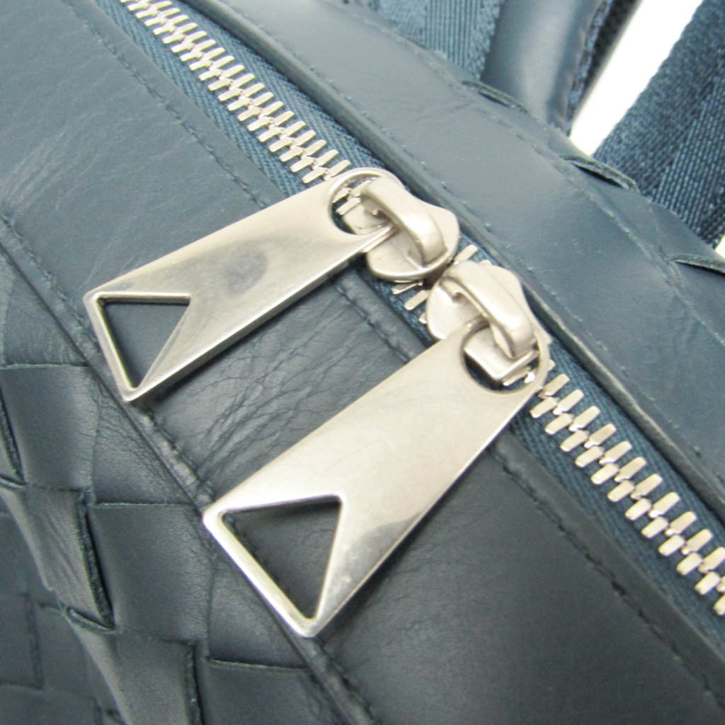 Bottega Veneta Intrecciato · Leather Backpack