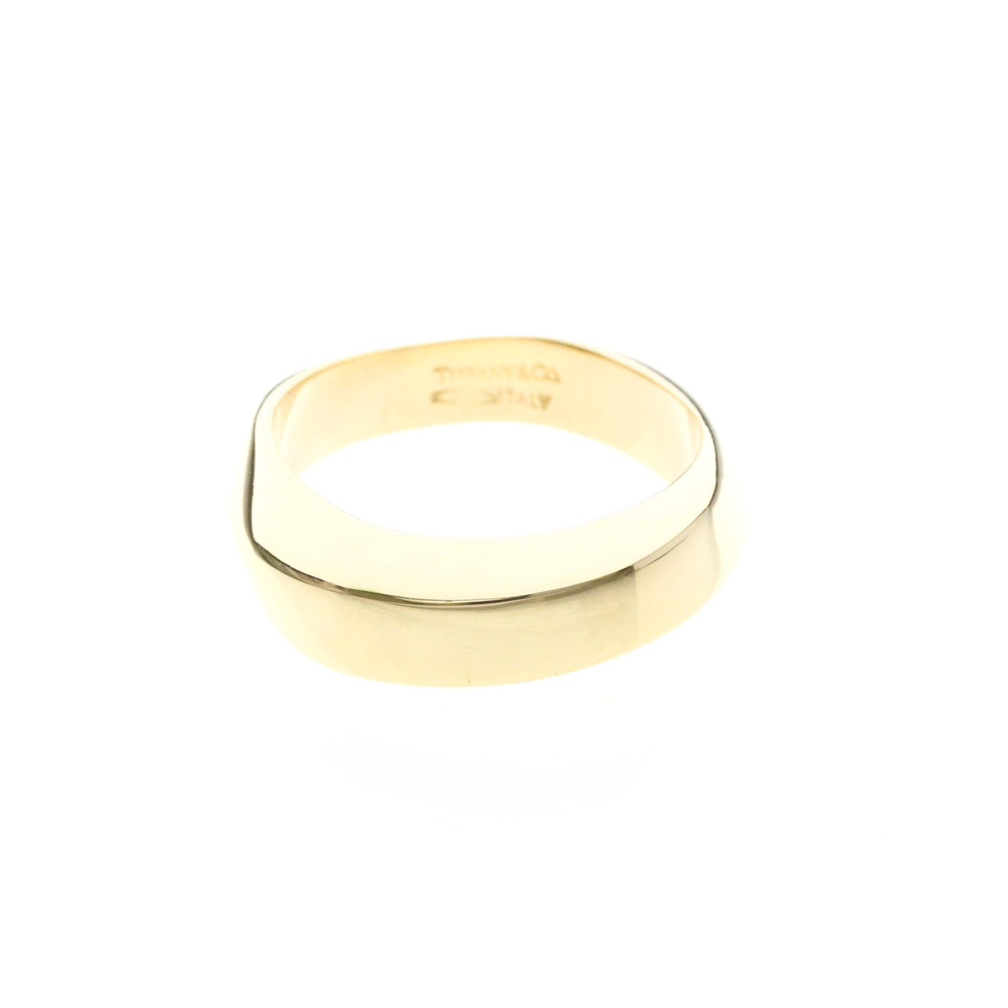 Tiffany Knife Edge · 18K Yellow Gold