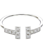 Tiffany T-Wire · 18K White Gold · Diamond
