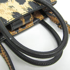 Balenciaga Shopping · Leopard Print Leather