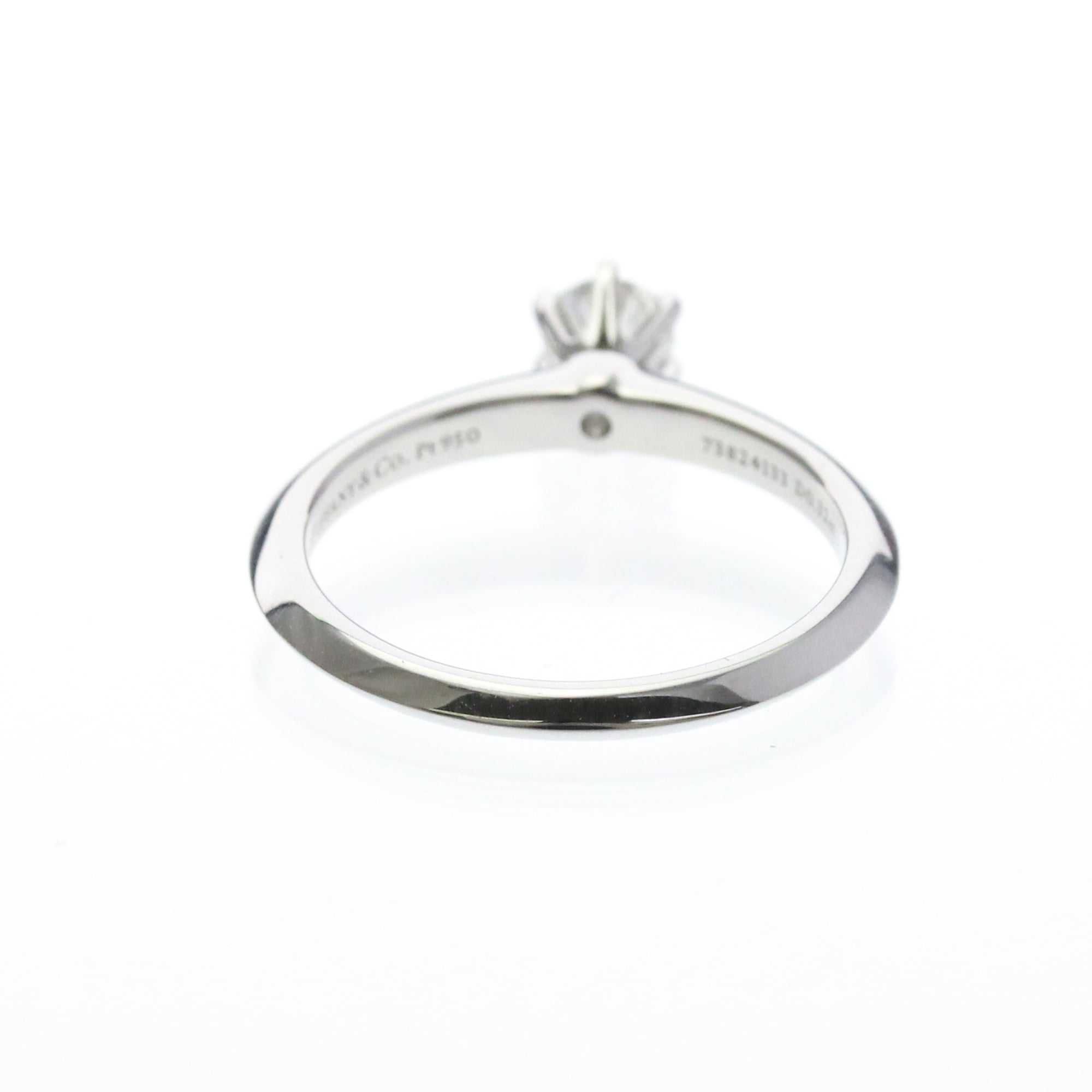 Tiffany Solitaire · 0.42ct Diamond · Platinum