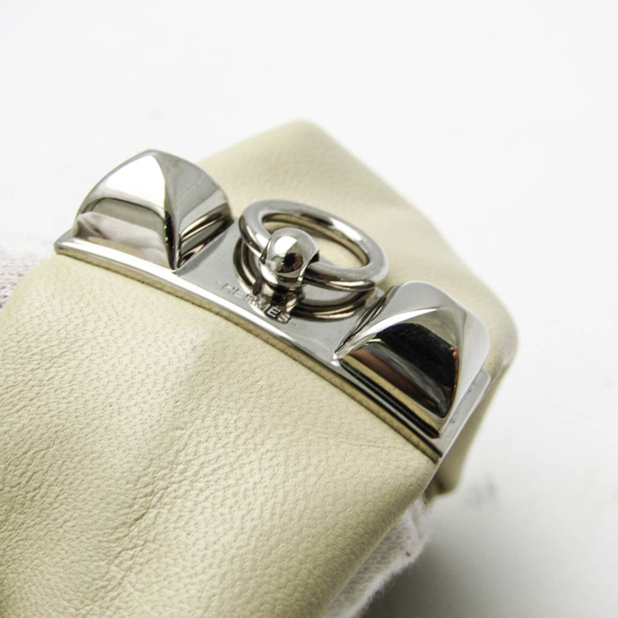 Hermès Médor · Petit H · Leather Bangle