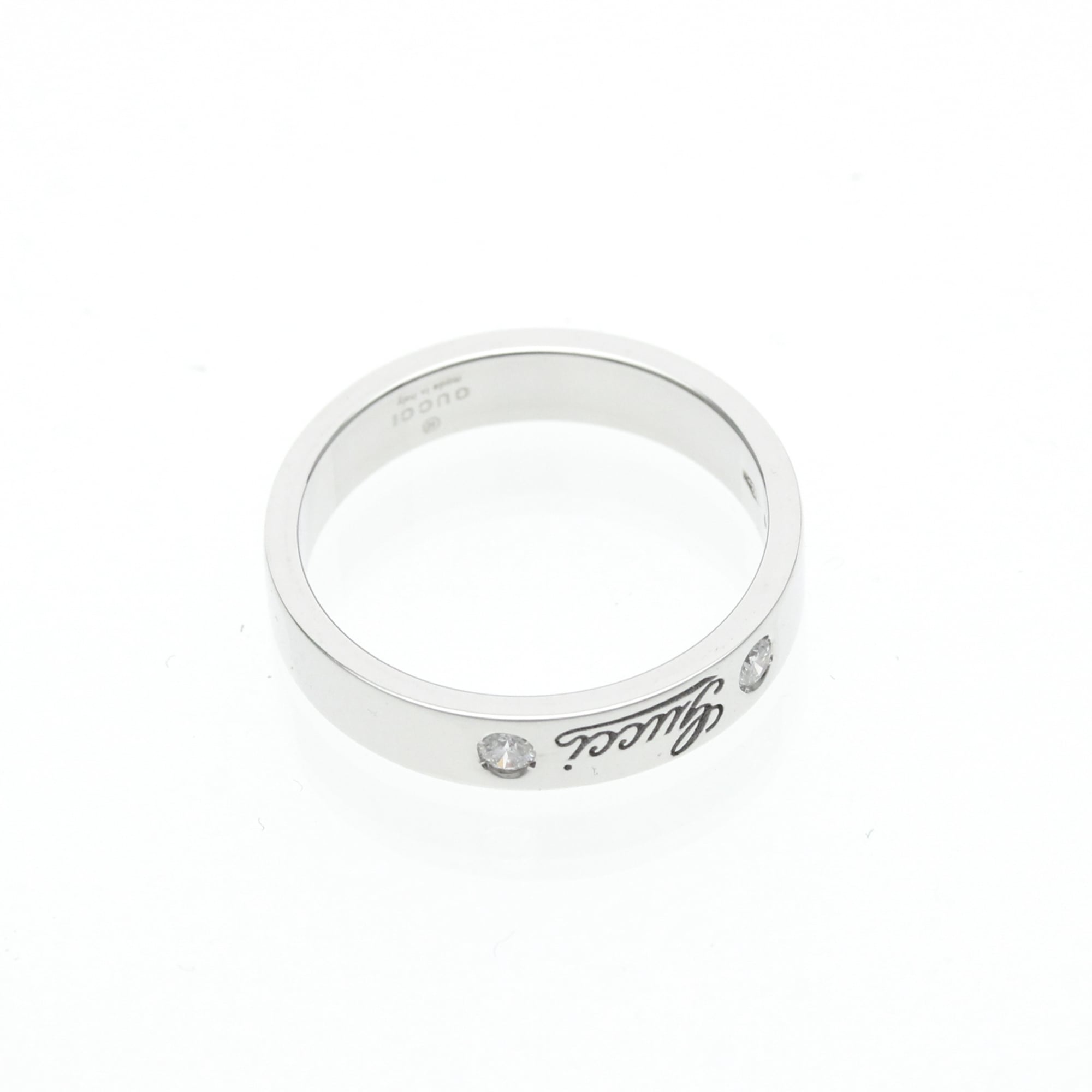 Gucci Icon · 18K White Gold · Diamond