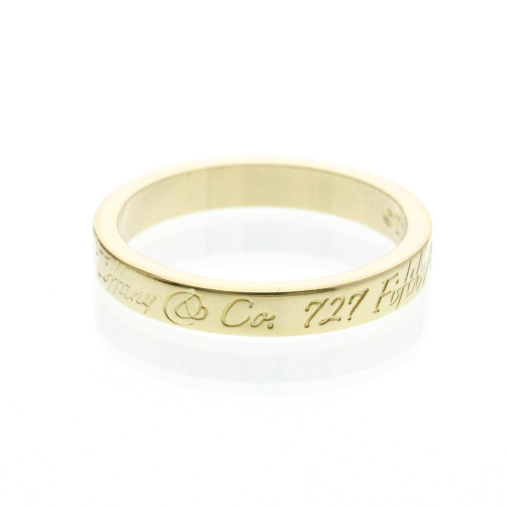 Tiffany Notes Band · 18K Yellow Gold