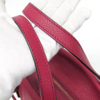 Fendi · Leather Handbag · Bordeaux