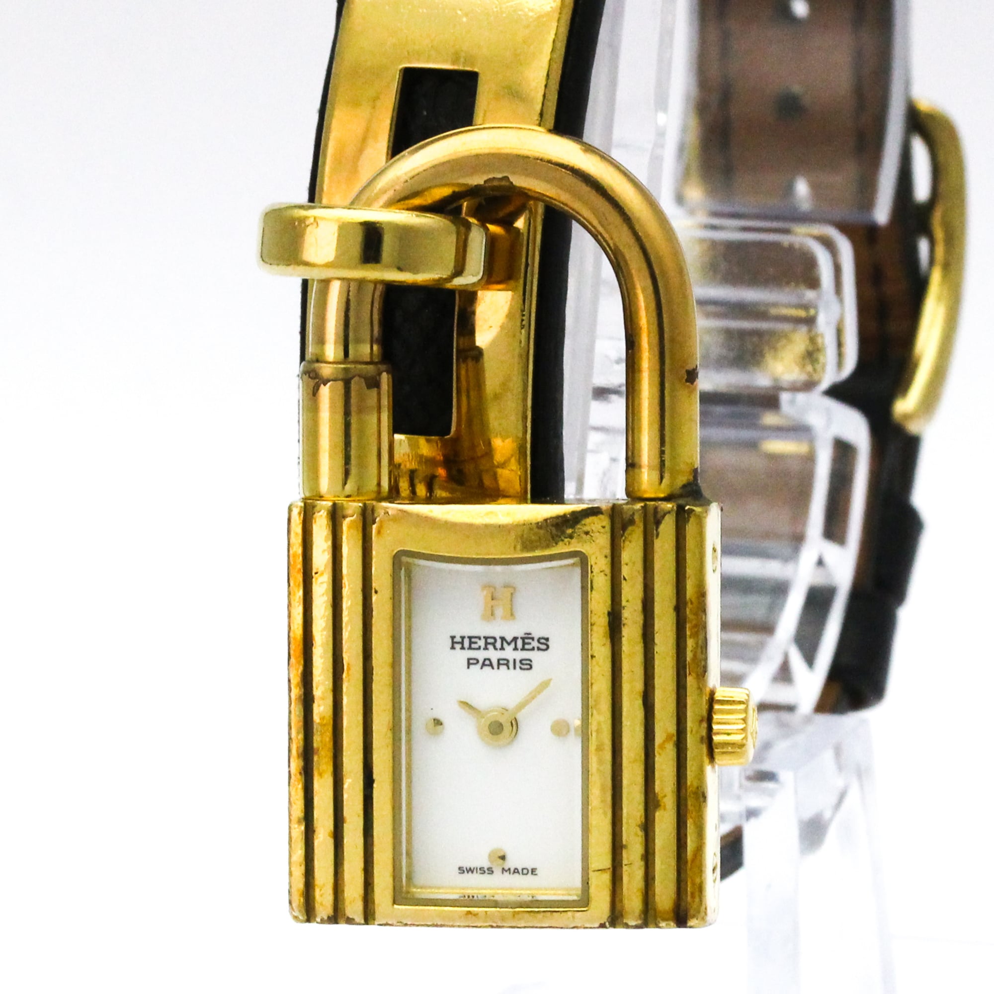 Hermès Kelly · Gold Plated · Quartz