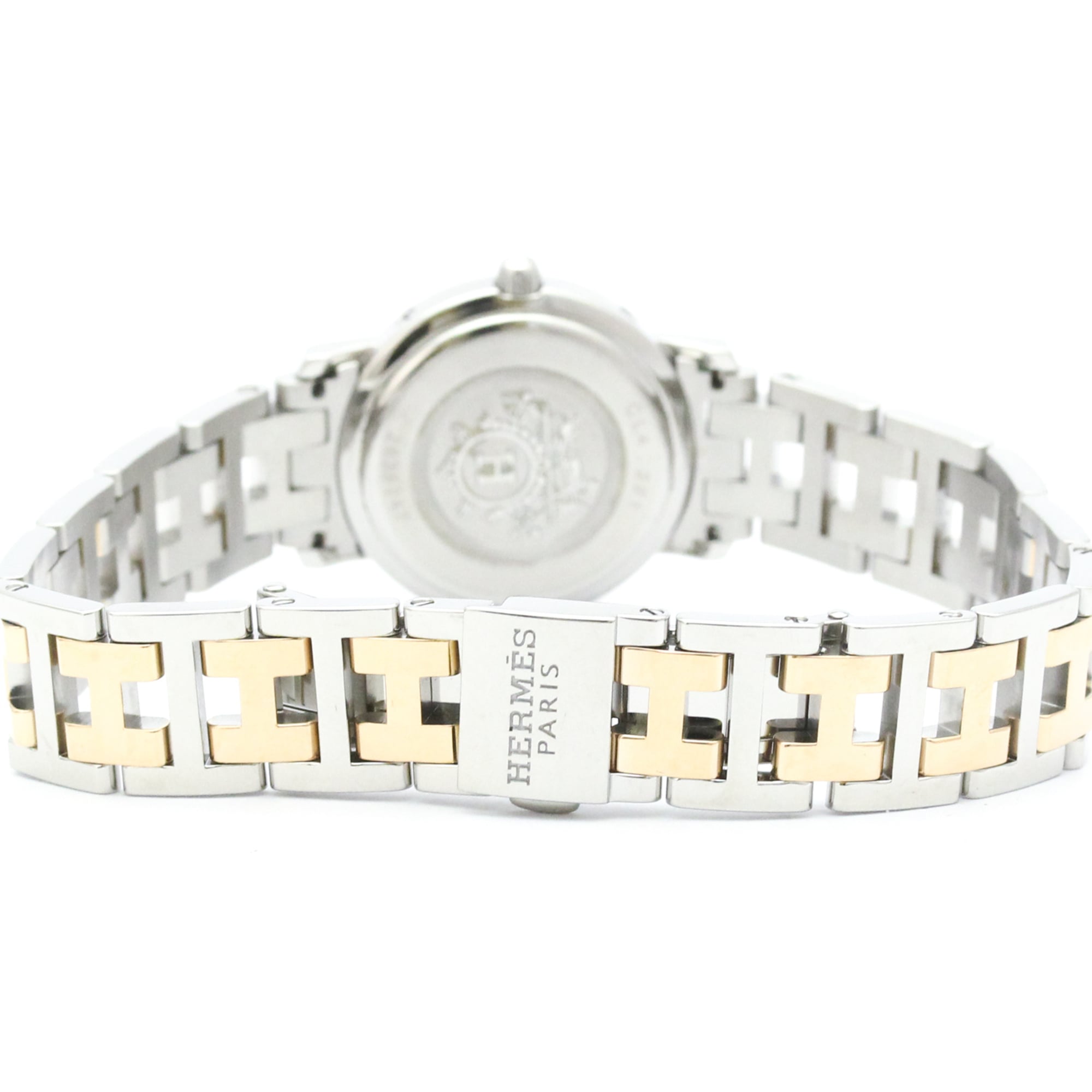 Hermès Clipper · Rose Gold Plated Steel