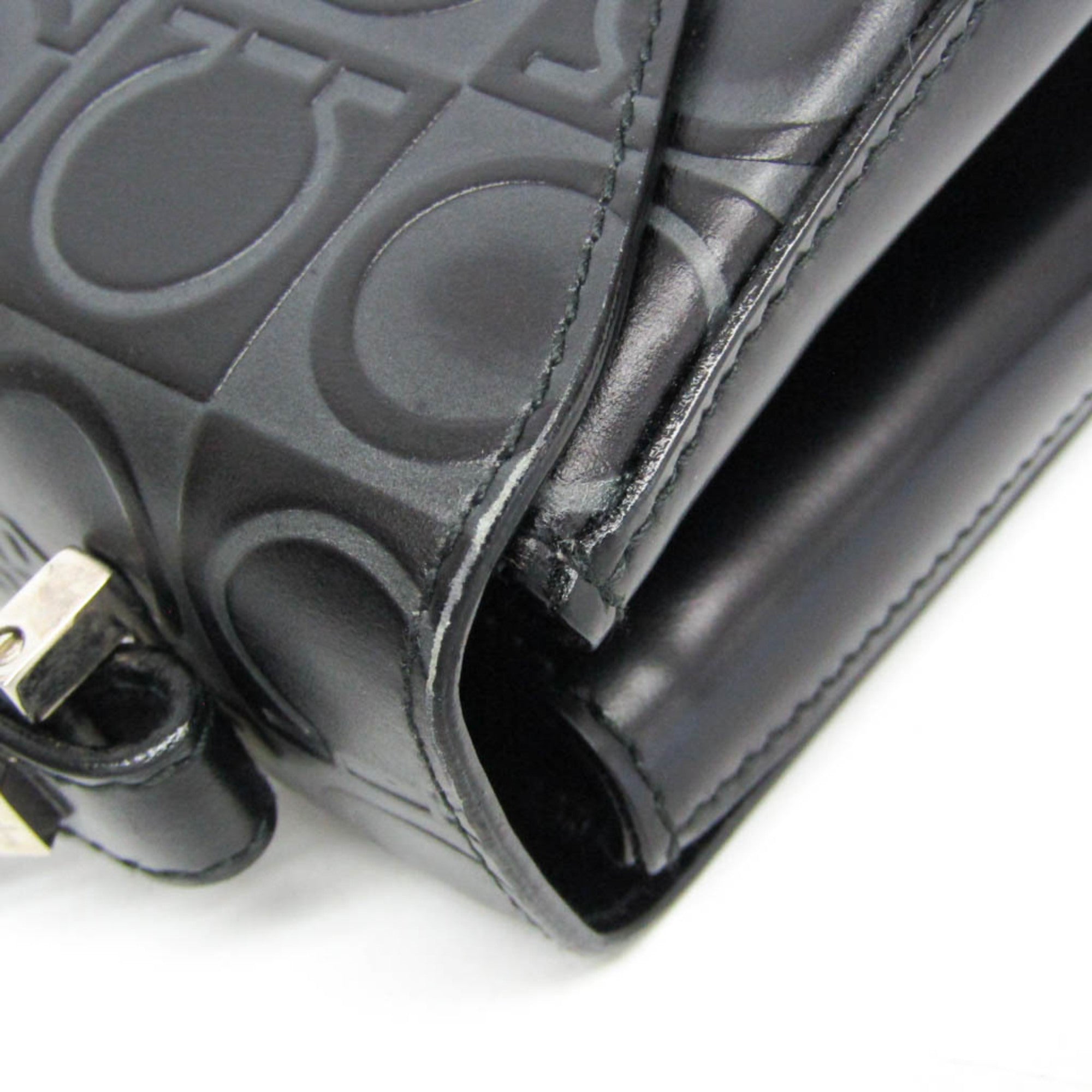 Salvatore Ferragamo Gancini · Embossed