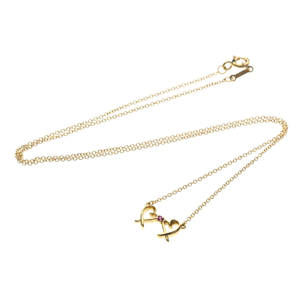 Tiffany Double Loving Heart · Sapphire