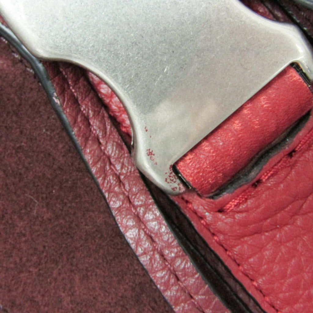Coach Manhattan · Leather & Suede Backpack
