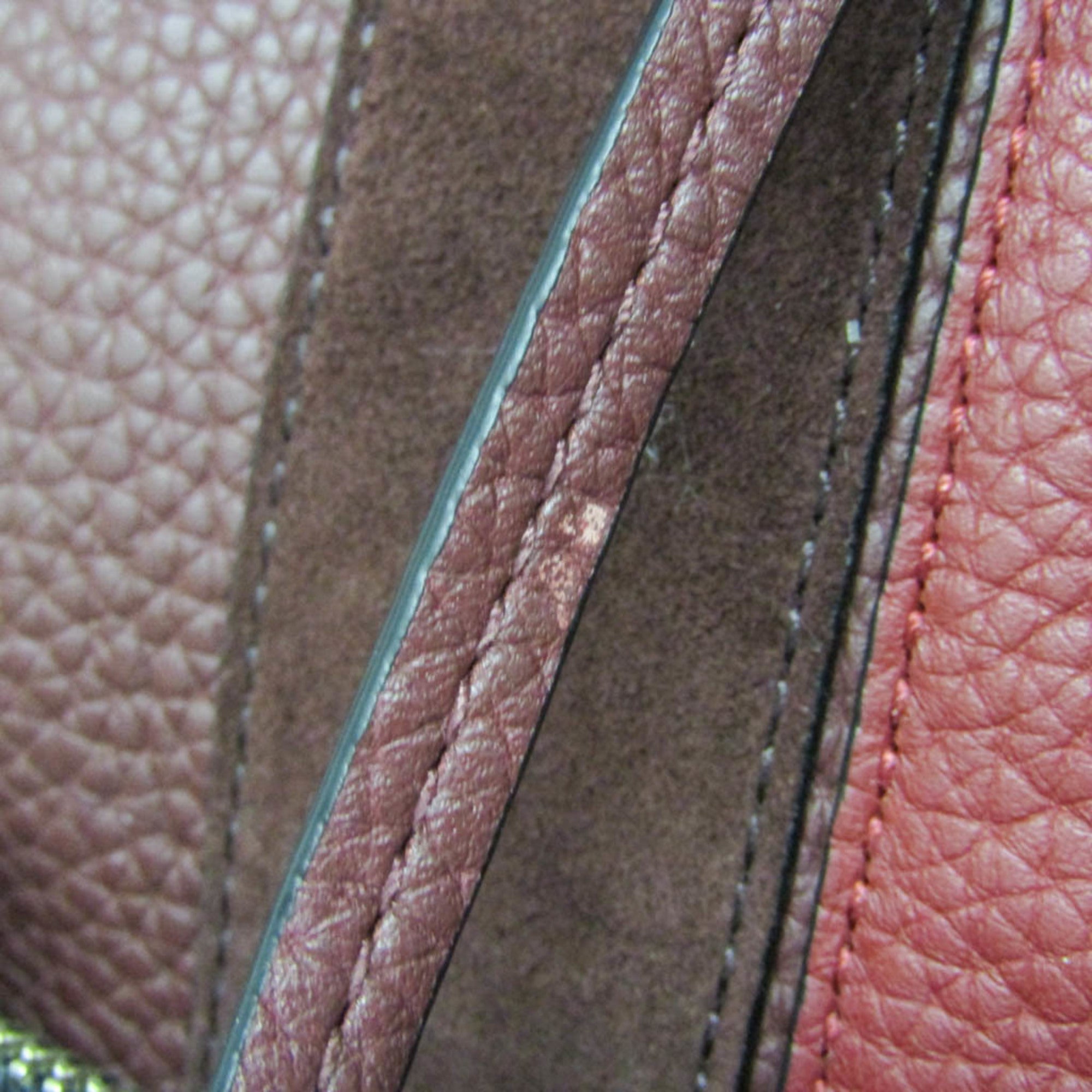 Coach Manhattan · Leather & Suede Backpack