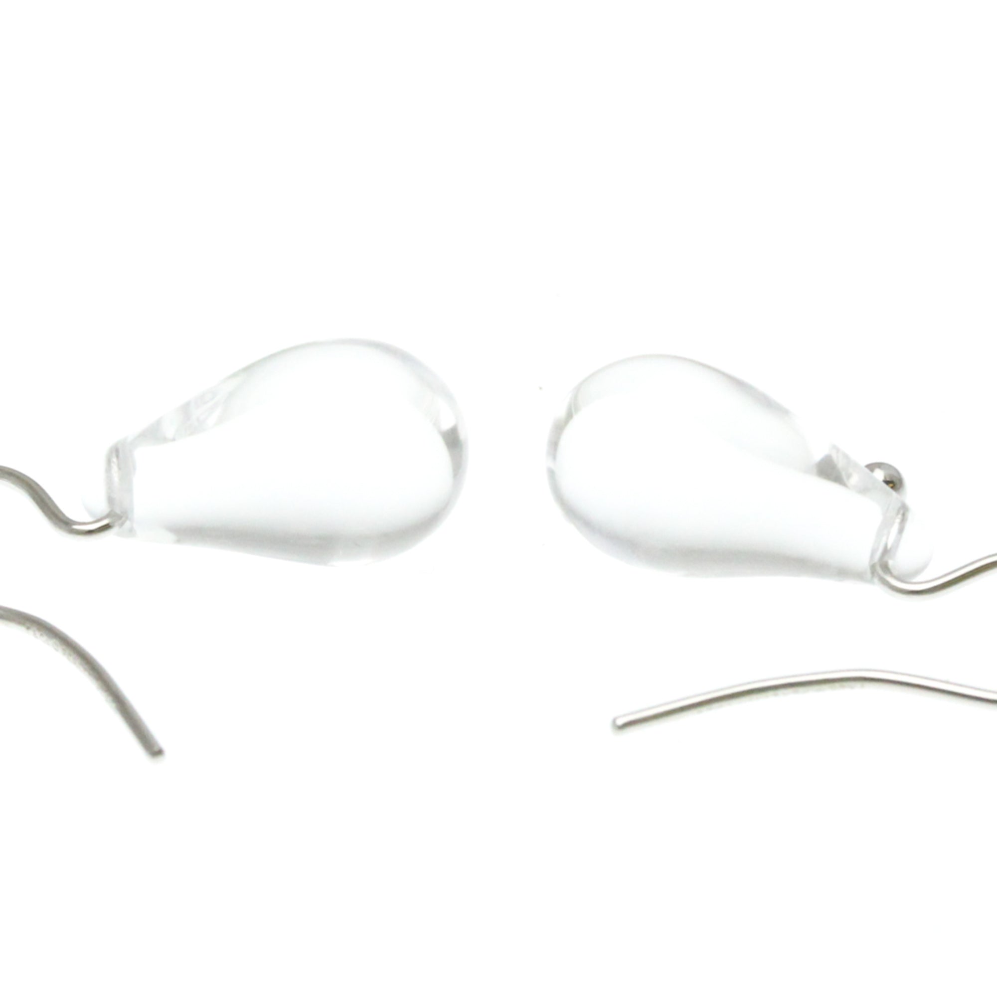 Tiffany Teardrop · Crystal · 18K White Gold