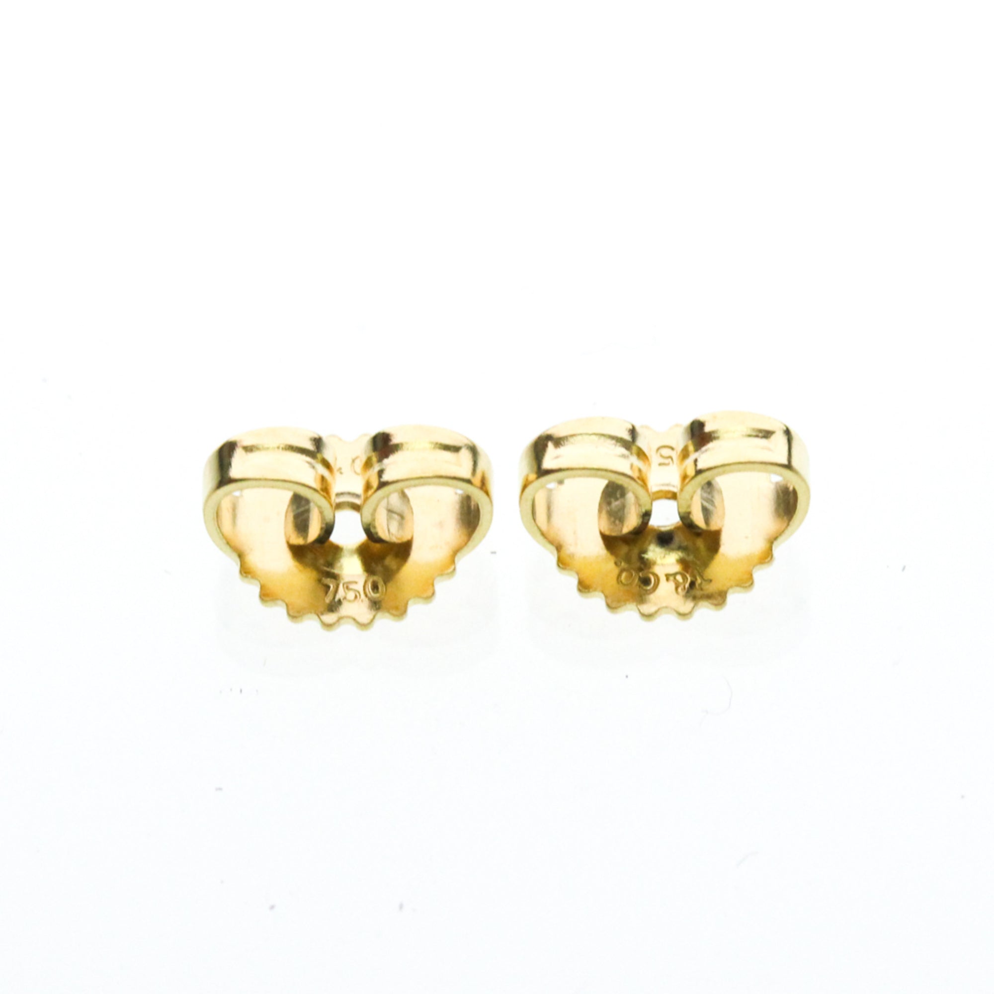 Tiffany Teardrop Studs · 18K Yellow Gold
