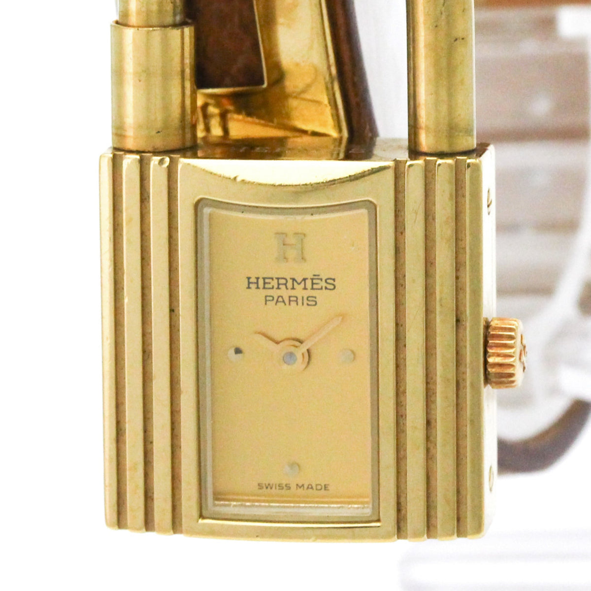 Hermès Kelly · Gold Plated · Quartz