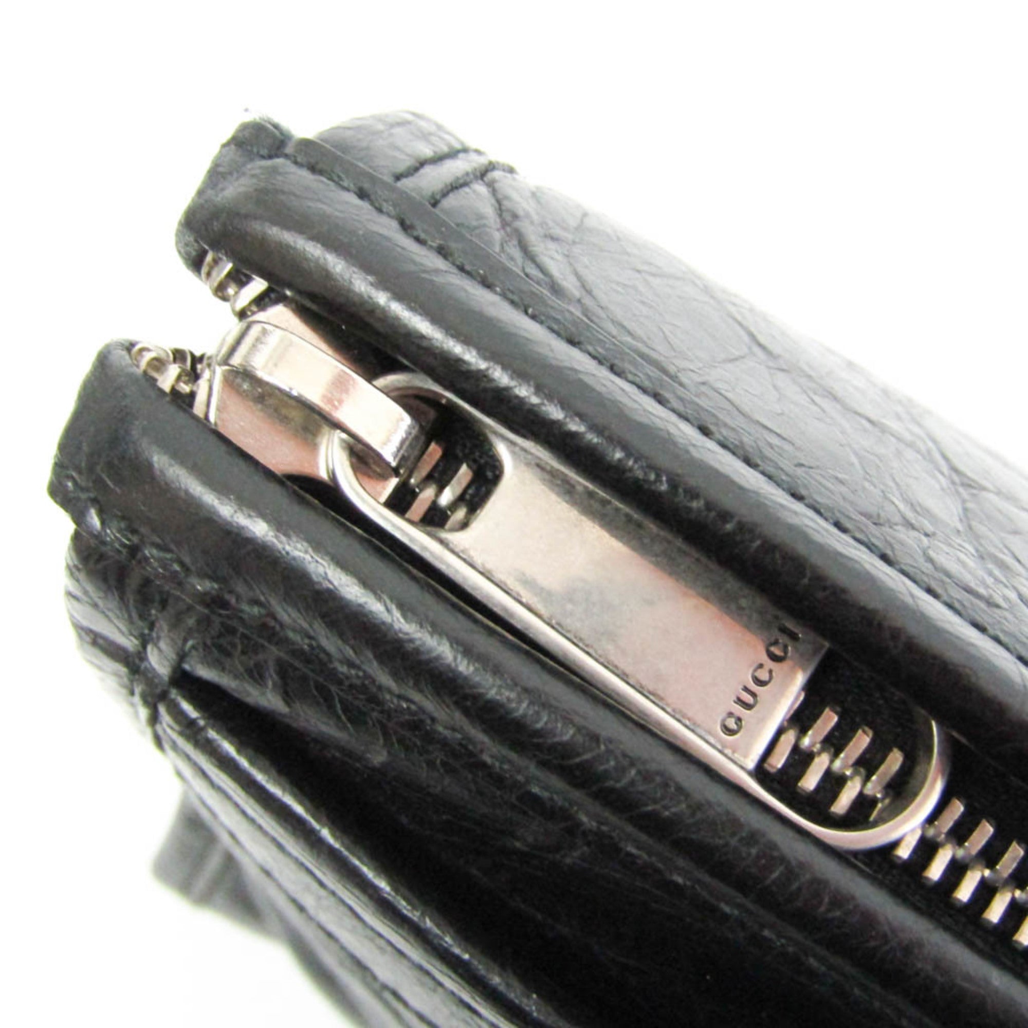 Gucci Interlocking · Leather Clutch