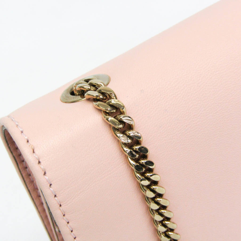 Chloé Ribbon Chain · Leather