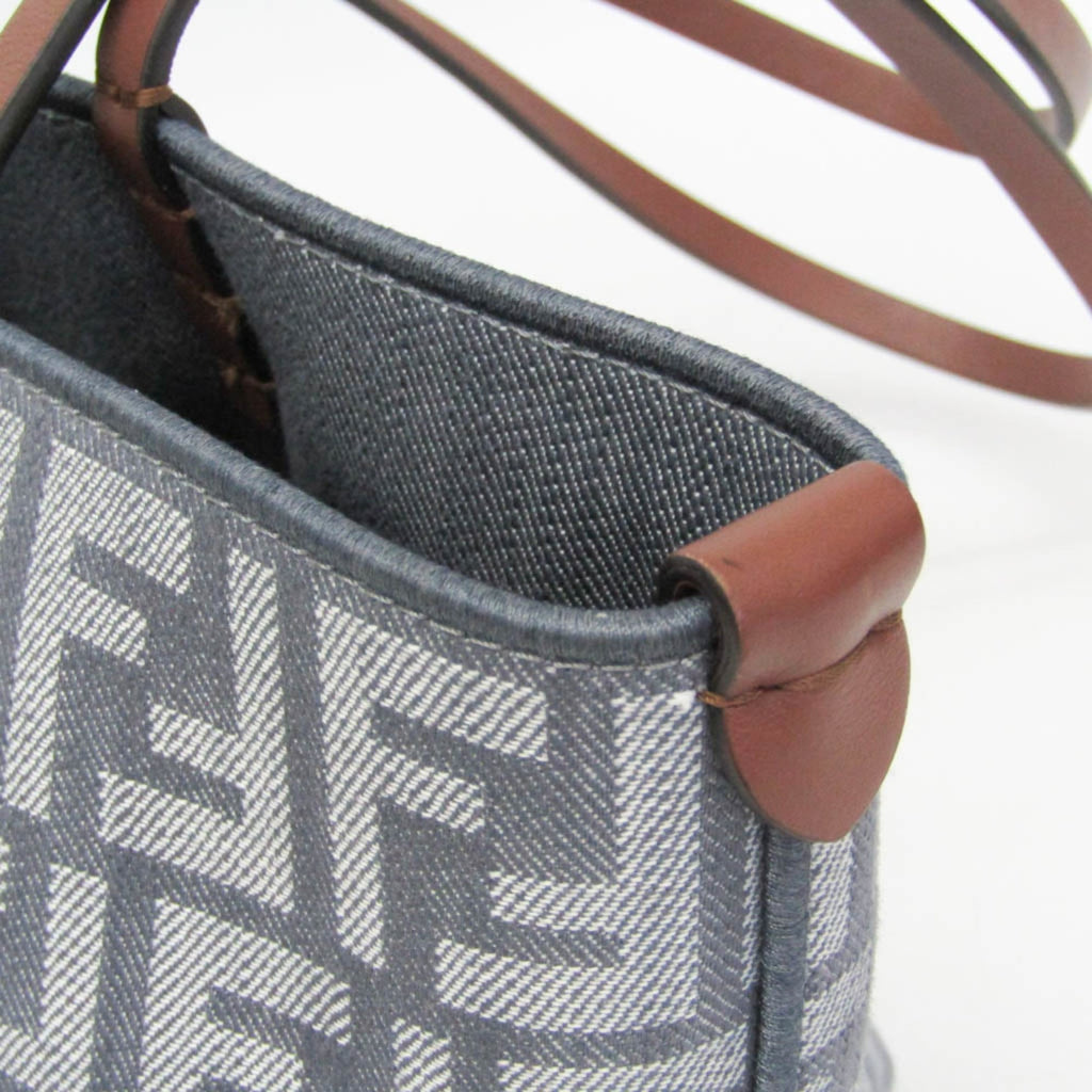 Fendi Roll · Reversible Canvas Tote