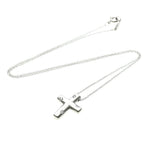 Tiffany Dots Cross · Platinum · Diamond